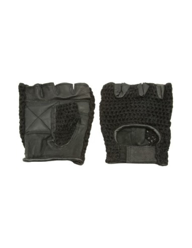 Gloves Leather M Black.